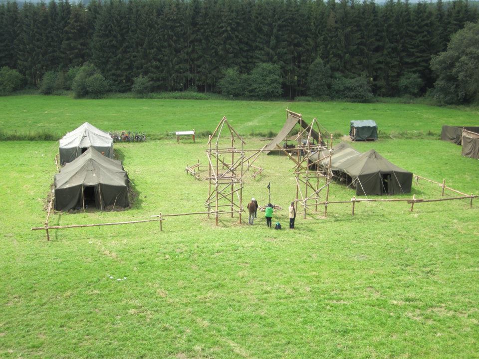 Sint-Martinus den XIIde - Bezoekdag Kamp Graide 2012